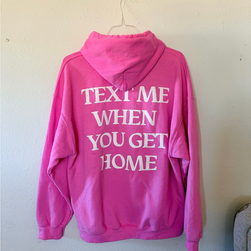 Lonely ghost pink hoodie XL - Picture 5 of 6